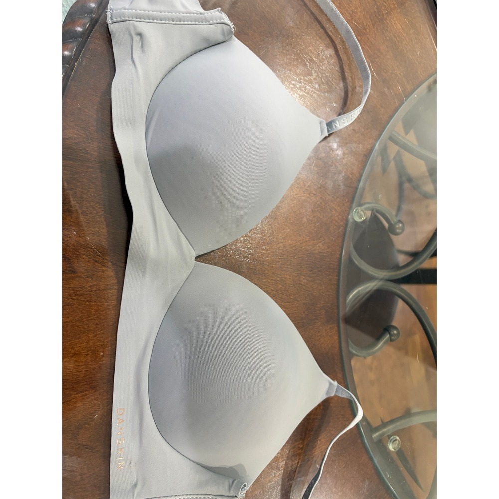 Danskin Intimates Womens 2 Pack Wireless Bra 36B Gray Brown 3930-28 Seamless - Picture 3 of 9